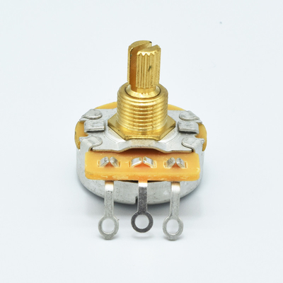 24mm CTS स्टाइल मेटल शाफ्ट 15.5mm B500k रोटरी गिटार पोटेंशियोमीटर