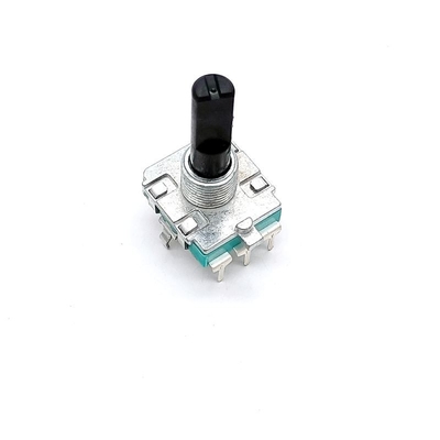 एलईडी स्विच के साथ 16mm EC16 360 डिग्री डुअल रोटरी एनकोडर