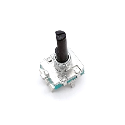 एलईडी स्विच के साथ 16mm EC16 360 डिग्री डुअल रोटरी एनकोडर