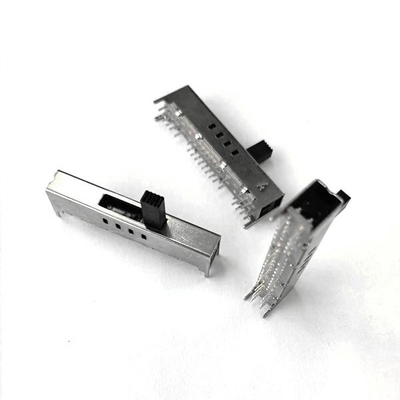 SS45-0408-G12 स्लाइड स्विच 2p3t 50V मिनी स्लाइड स्विच Spdt 0.3A