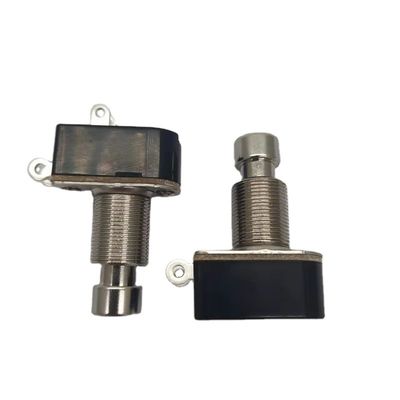 व्यास 13mm Spdt 1p2t पुश बटन फुट स्विच