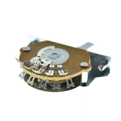 इलेक्ट्रिक के लिए 0.3A गिटार चयनकर्ता स्विच 125V एसी 5 वे चयनकर्ता