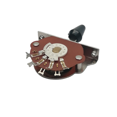 इलेक्ट्रिक के लिए 0.3A गिटार चयनकर्ता स्विच 125V एसी 5 वे चयनकर्ता