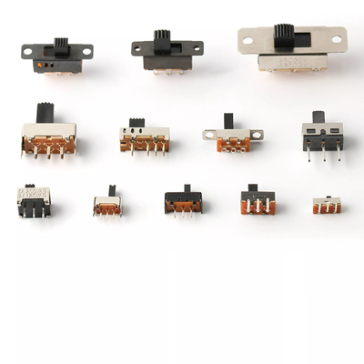 घरेलू उपकरणों के लिए 50V इलेक्ट्रिक स्लाइड स्विच CE 2p3t स्लाइड स्विच