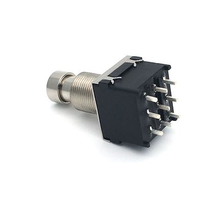 गिटार प्रोसेसर के लिए 1500V 9 पिन टॉगल स्विच 100ohm स्टॉम्प पेडल
