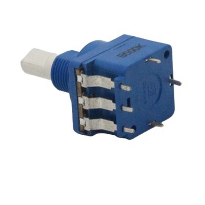 प्लास्टिक 10000ohm रोटरी स्विच पोटेंशियोमीटर स्पीड कंट्रोल DC 500V