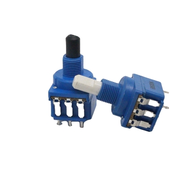 प्लास्टिक 10000ohm रोटरी स्विच पोटेंशियोमीटर स्पीड कंट्रोल DC 500V