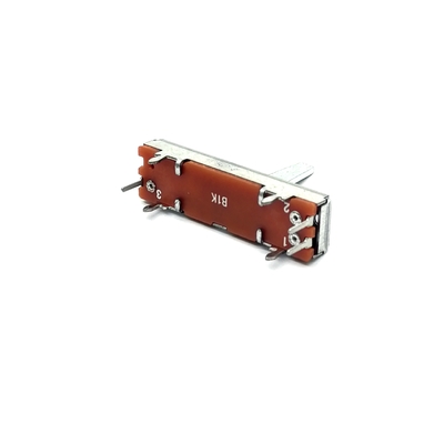 लंबाई 35mm B10k Fader AC300V सिंगल चैनल Fader मिक्सिंग डेस्क