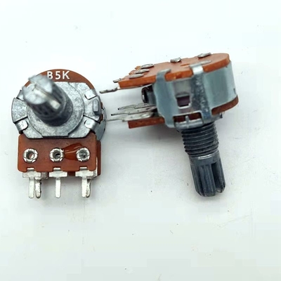 0.08W 12 स्थिति रोटरी स्विच पोटेंशियोमीटर 50ohm सिंगल पोल रोटरी स्विच पॉट
