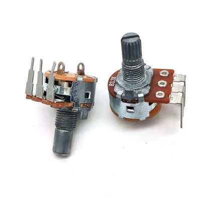 ऑन ऑफ स्विच 16mm . के साथ वर्टिकल पोटेंशियोमीटर