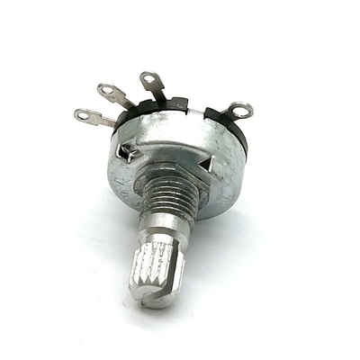 0.08W 12 स्थिति रोटरी स्विच पोटेंशियोमीटर 50ohm सिंगल पोल रोटरी स्विच पॉट