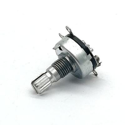 0.08W 12 स्थिति रोटरी स्विच पोटेंशियोमीटर 50ohm सिंगल पोल रोटरी स्विच पॉट