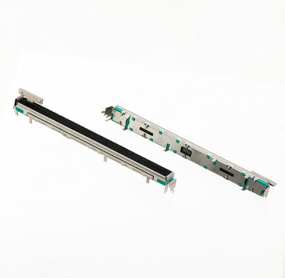 C10042N मेटल हैंडल 100mm ट्रैवल 8.1 Mm वाइड साउंड कंसोल ईयरफोन और माइक्रोफोन के लिए इस्तेमाल किया जाता है